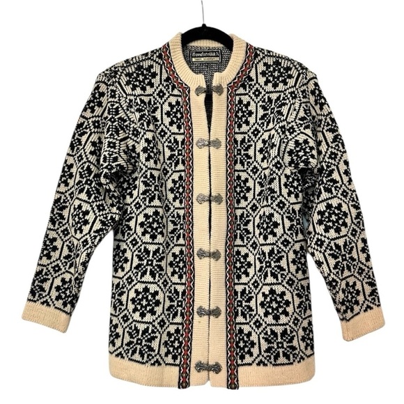 Nordstrikk Sweaters - Nordstrikk Wool Fair Isle Front Closure Cardigan 38